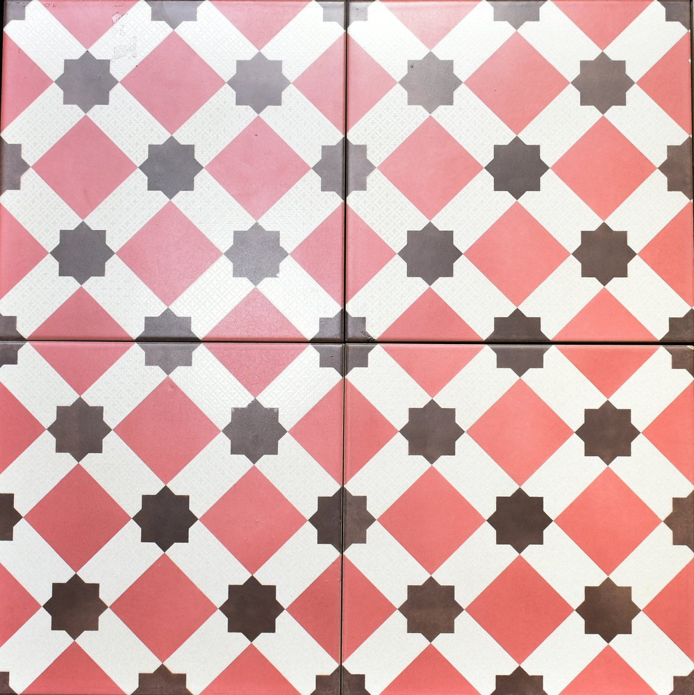 Retro Tin Rose (200 x 200, Subway) - 1