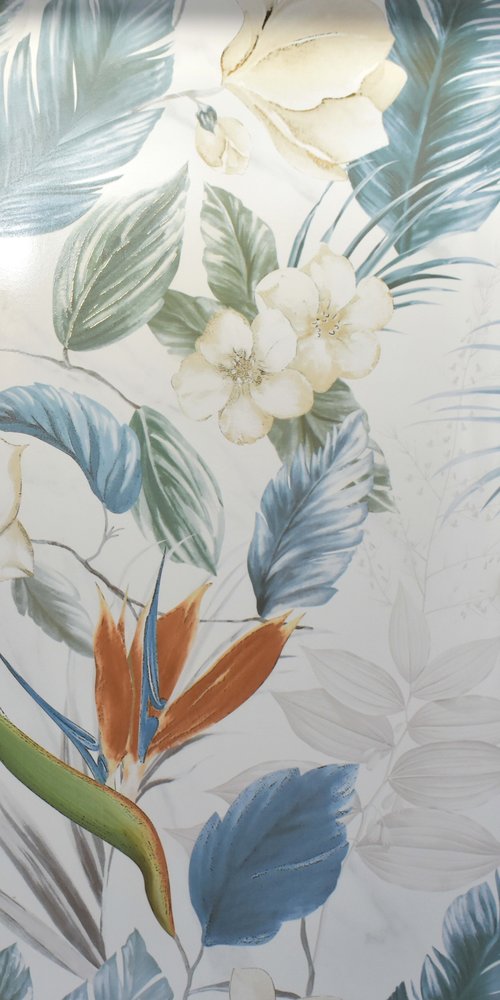 Natura Blossom (1200 x 1200 Set of 2 pcs of 600 x 1200, Milagro) - 1