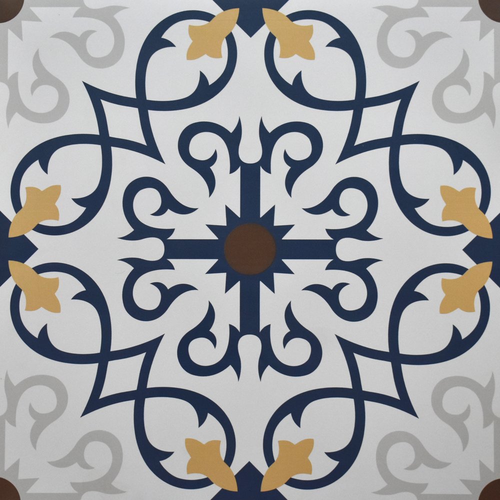 Lisbon Rustic Decor Carving (600 x 600, Duracon) - 1