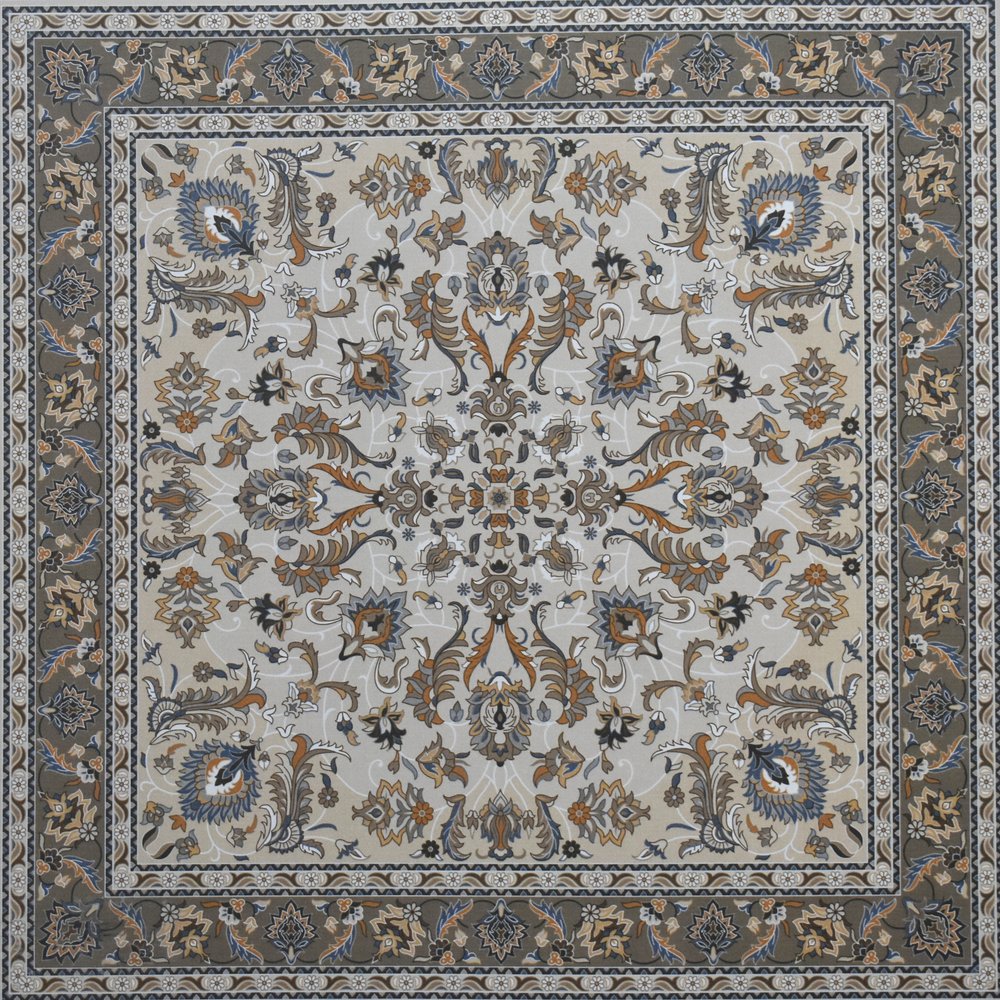 Persian Opus Rustic Carving Decor (600 x 600, Duracon) - 1