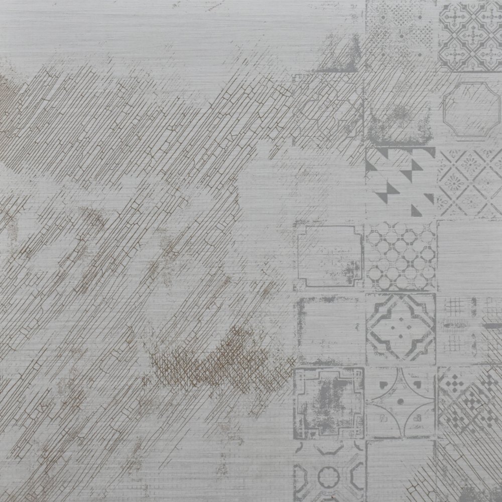 Bianco Glitter Decor Rustic Carving Decor (600 x 600, Duracon) - 1