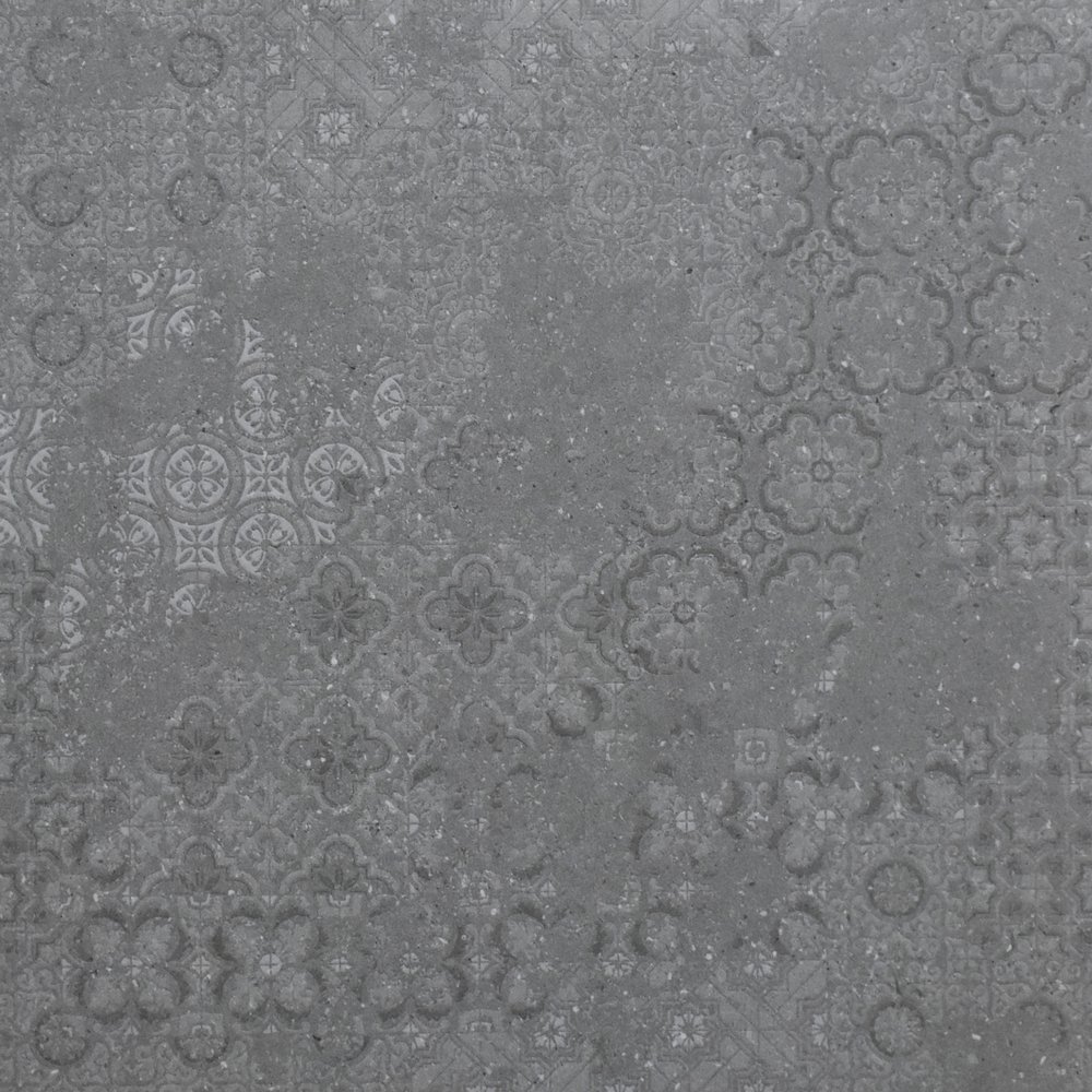 Key Note Glitter Rustic Carving Decor (600 x 600, Duracon) - 1