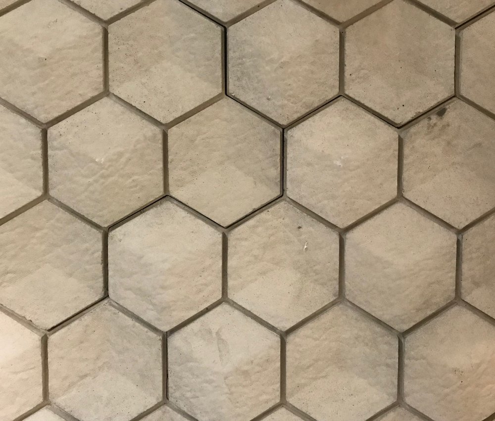 Hexa Honeycomb Beige (14.25" x 16.75",Flexstone) - 1