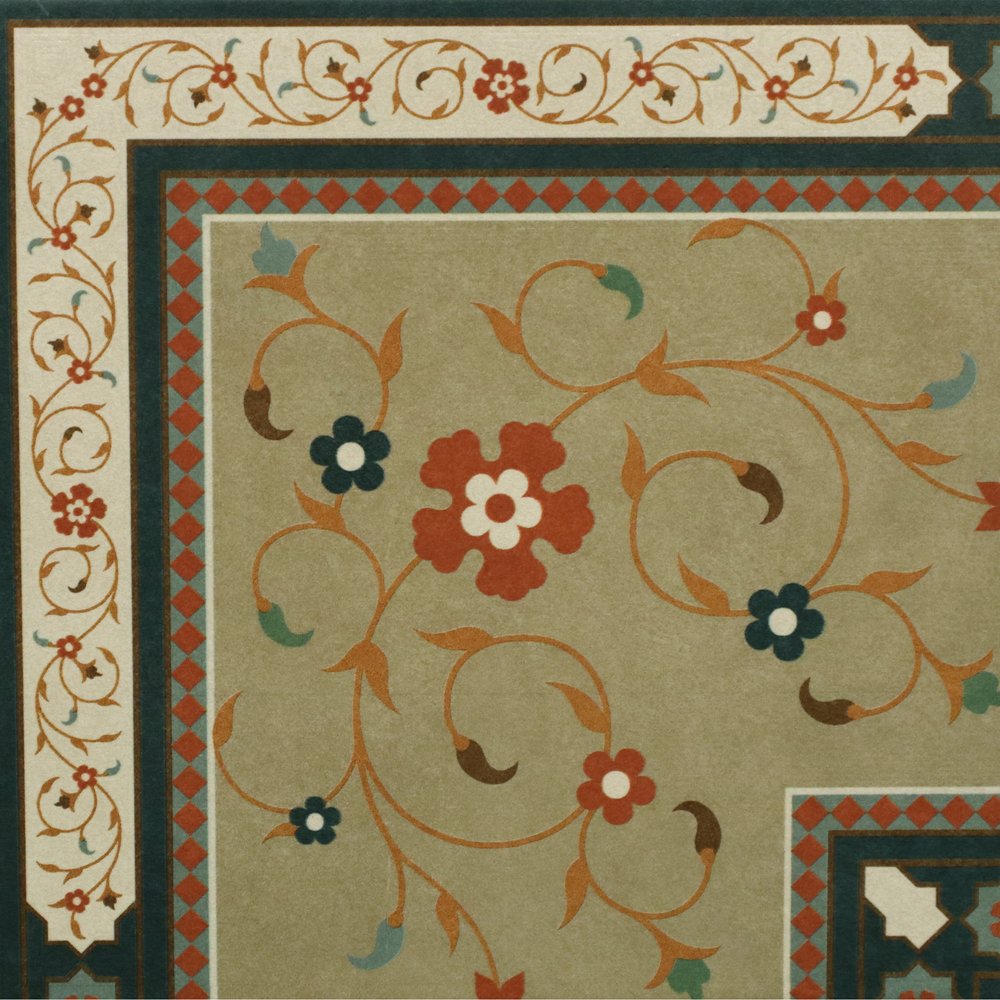 Levels Teal Decor 3004 A Digimatt Luster 8.5mm (200 x 200, Motto) - 1