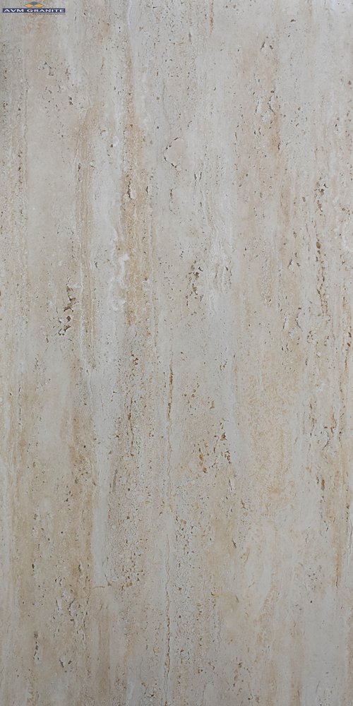 Travertine Beige Carving + End Carving (600 x 1200, Motto) - 1