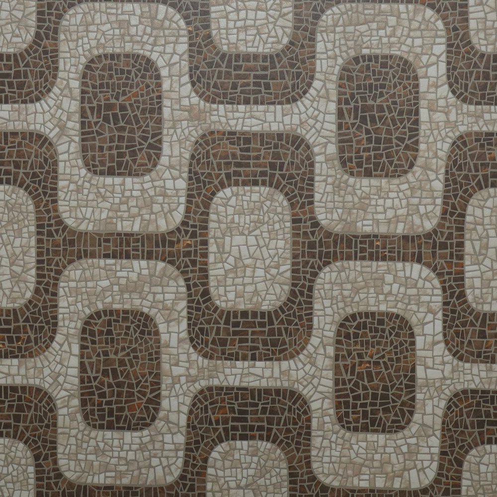 Ricardo Brown Glossy Matt with Glossy effect (600 x 600, Exotica) - 1