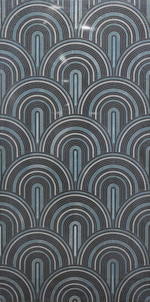 Falconer Aqua Decor 2 Glossy + Carving (600 x 1200, Itaca) - 1