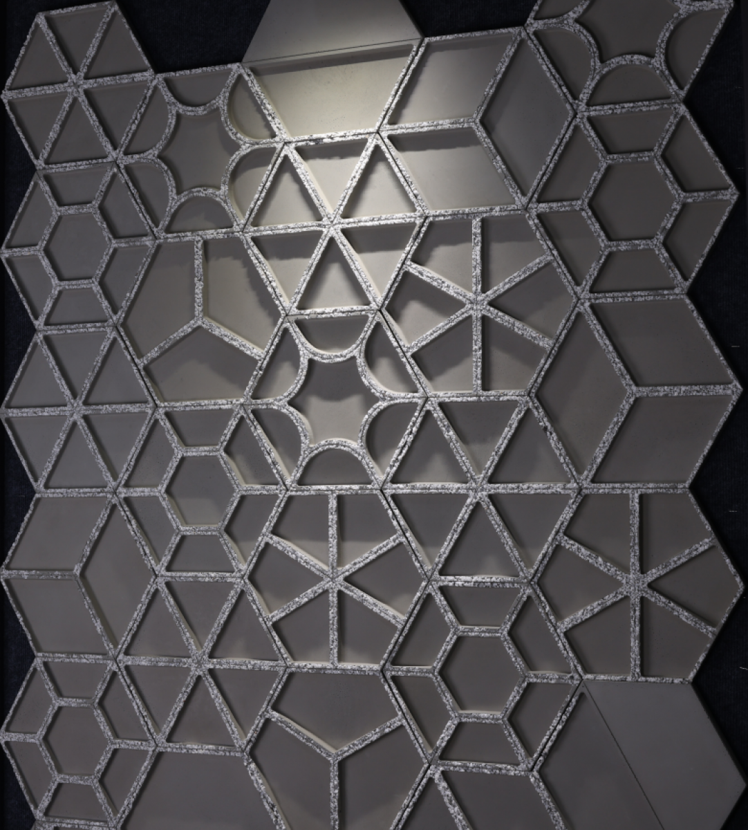Radient gray crackle( 260 X 300, Colorstone) - 2