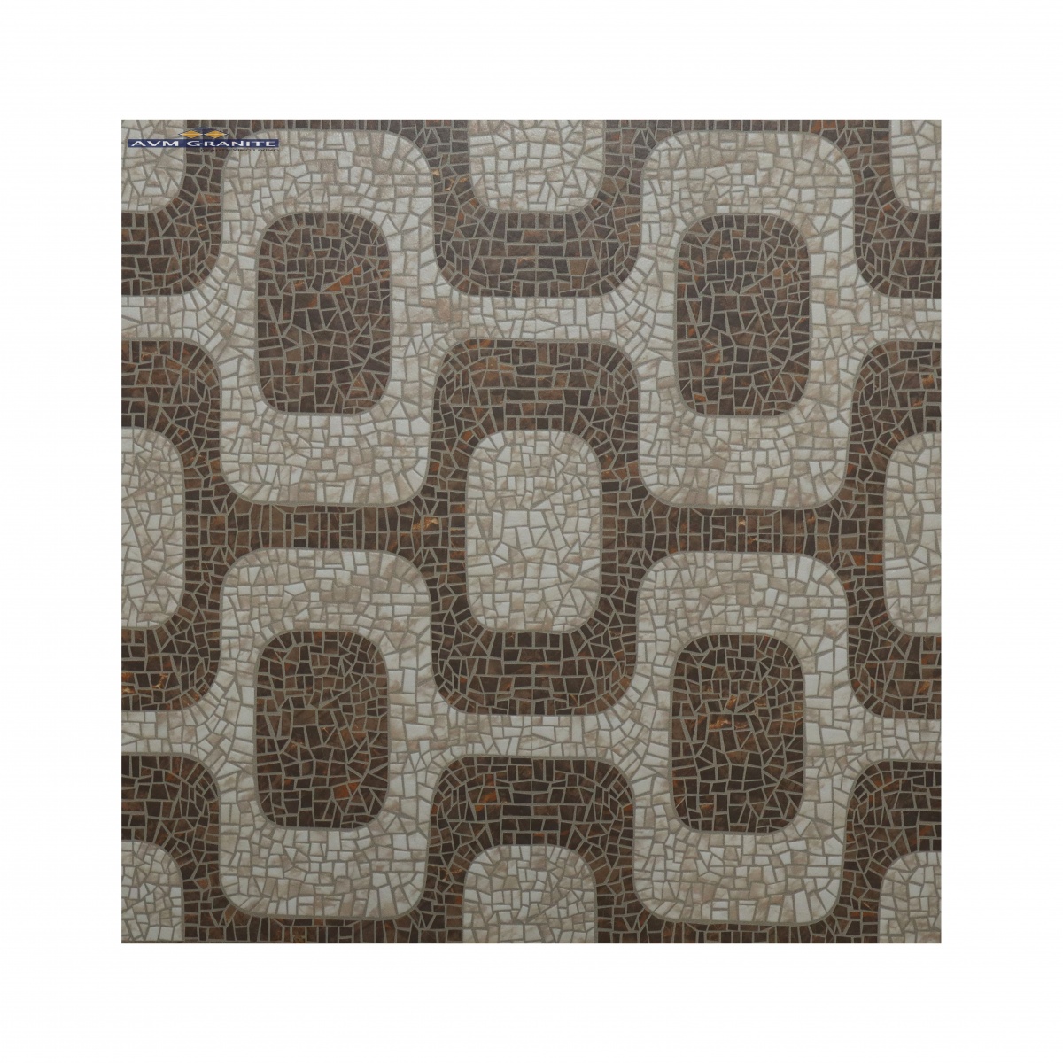 Ricardo Brown Glossy Matt with Glossy effect (600 x 600, Exotica) - 5