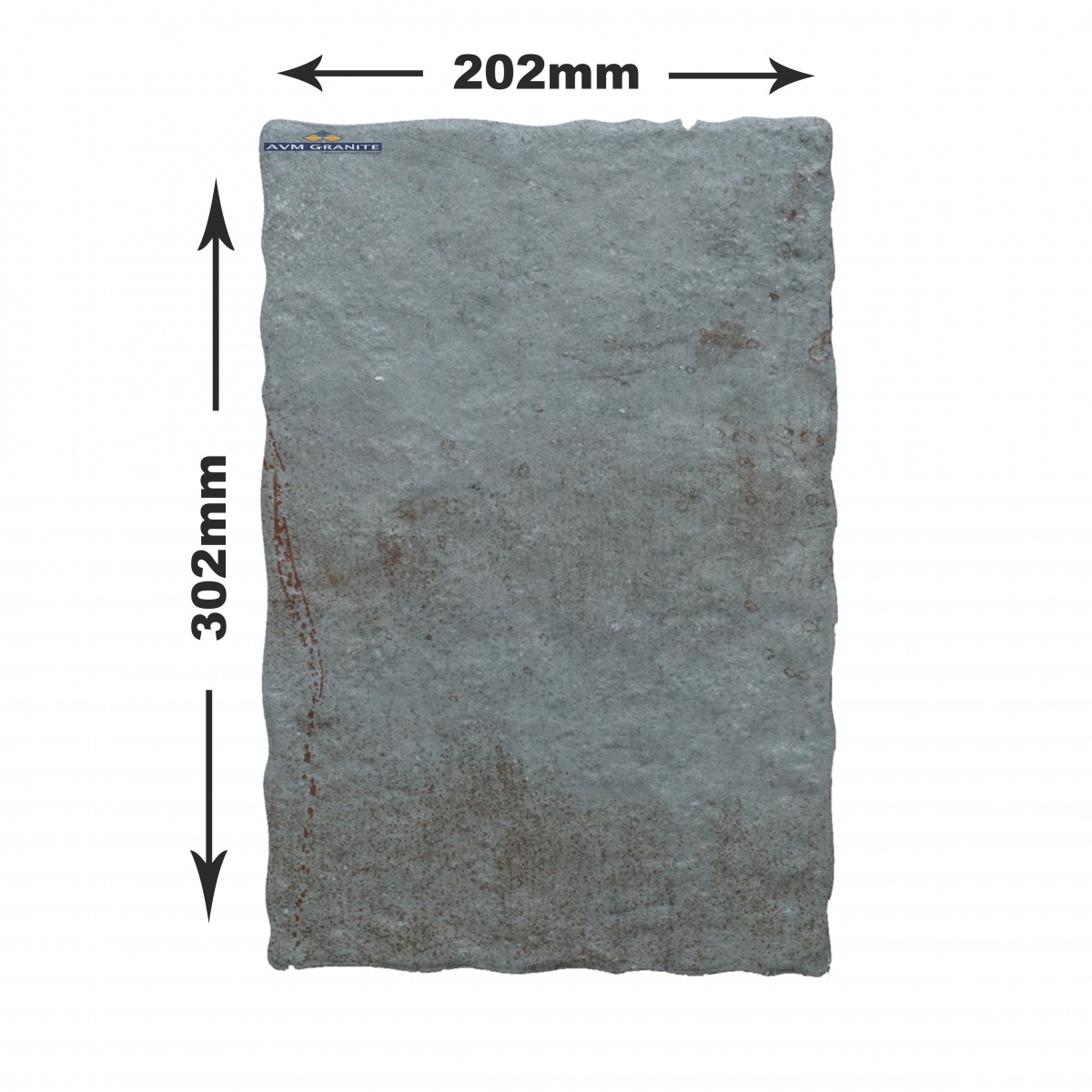 Porphyry Grey 15mm (96 x 202-202 x 202-202 x 302, Milota) - 8