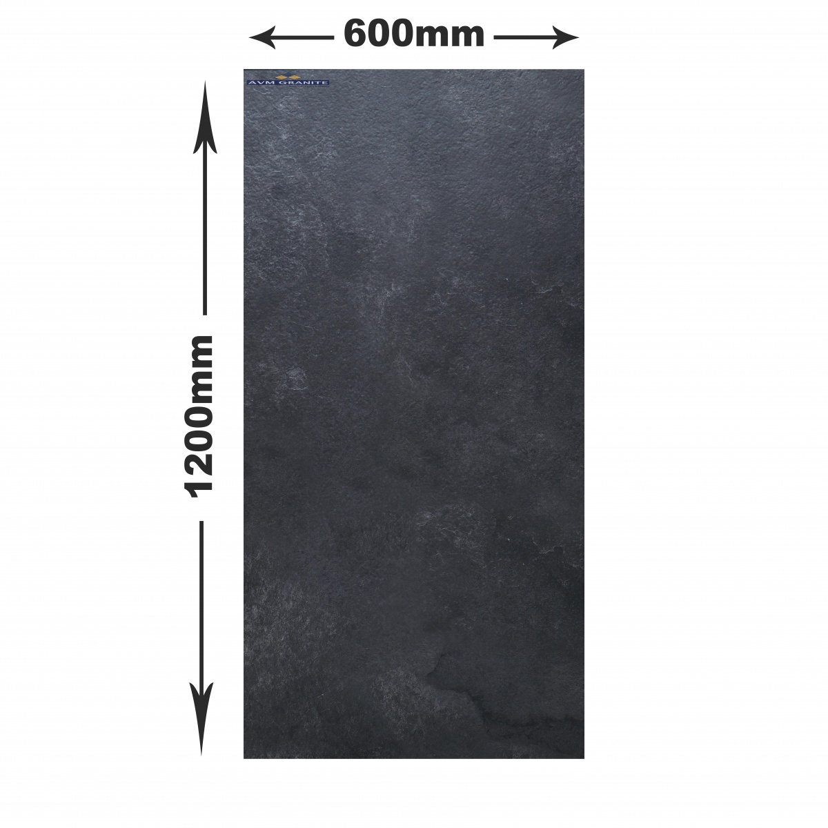 Rock Stone Black (600 x 1200, Silon) - 5