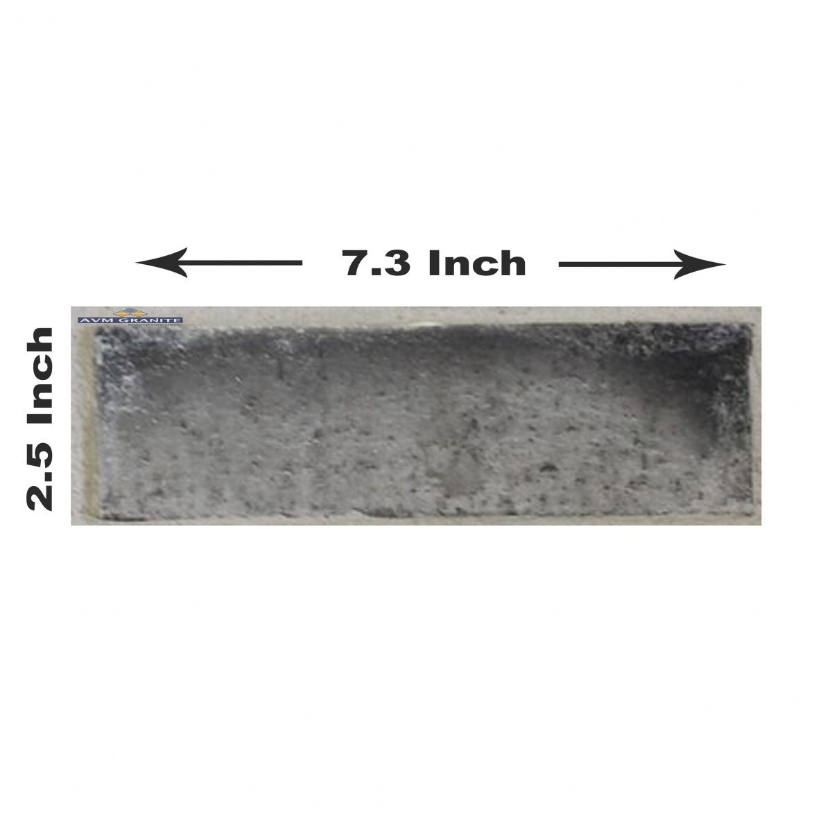 Flame Bricks Cloudy White (2.5'' X 7.3'',Flexstone) - 5