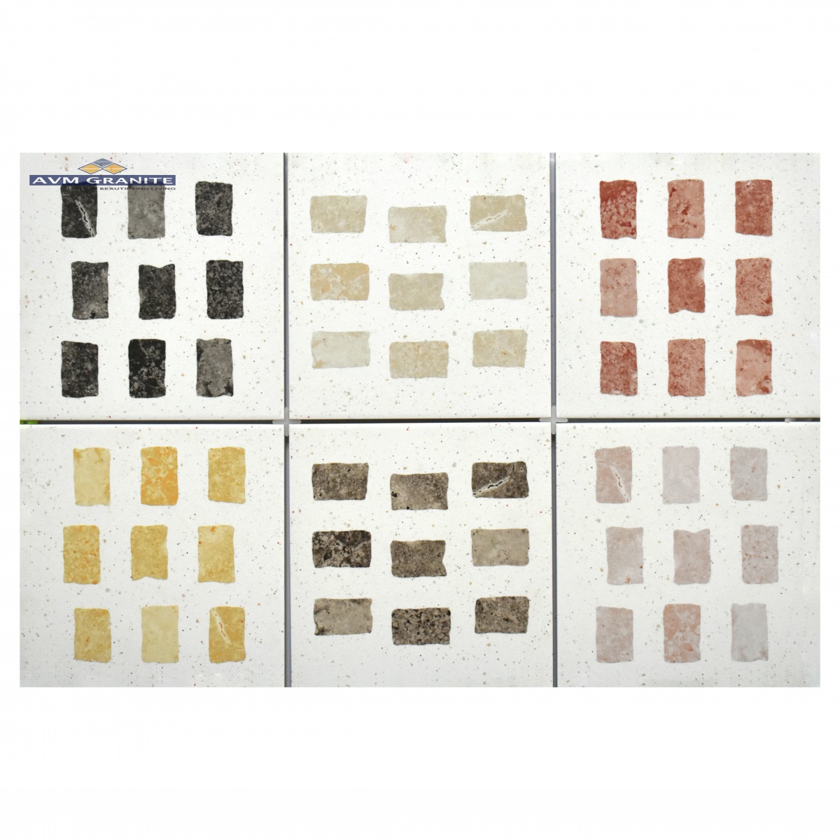 Forever Gemstone white Mix (200 x 200, Paradise) - 3
