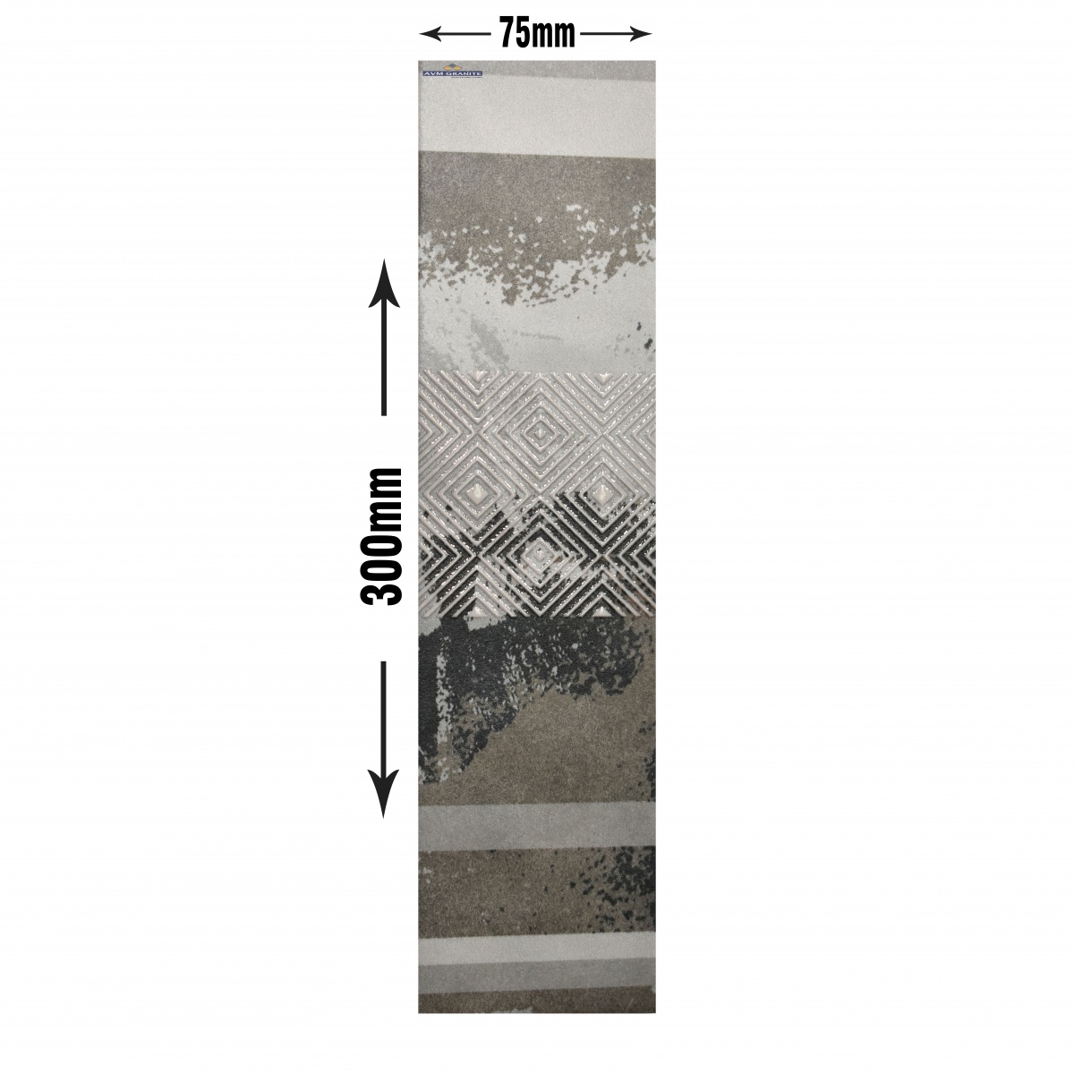 Levels Steel Decor 1 Digimatt + Glossy Granula + Punch 8.5mm (75 x 300, Motto) - 3