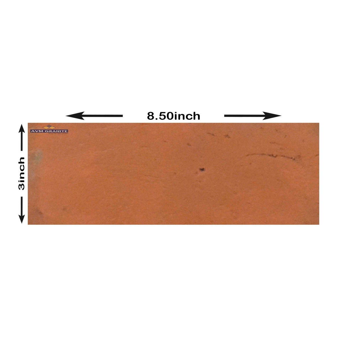 BGB Brick Orange Red (3" x 8.50",Flexstone) - 5