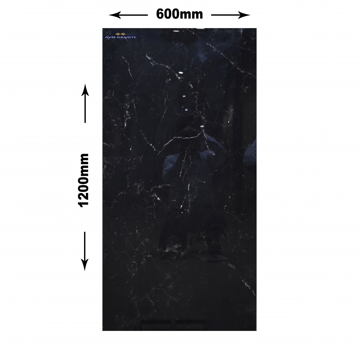 HG Monazon Black High Glossy (600 x 1200, Itaca) - 5