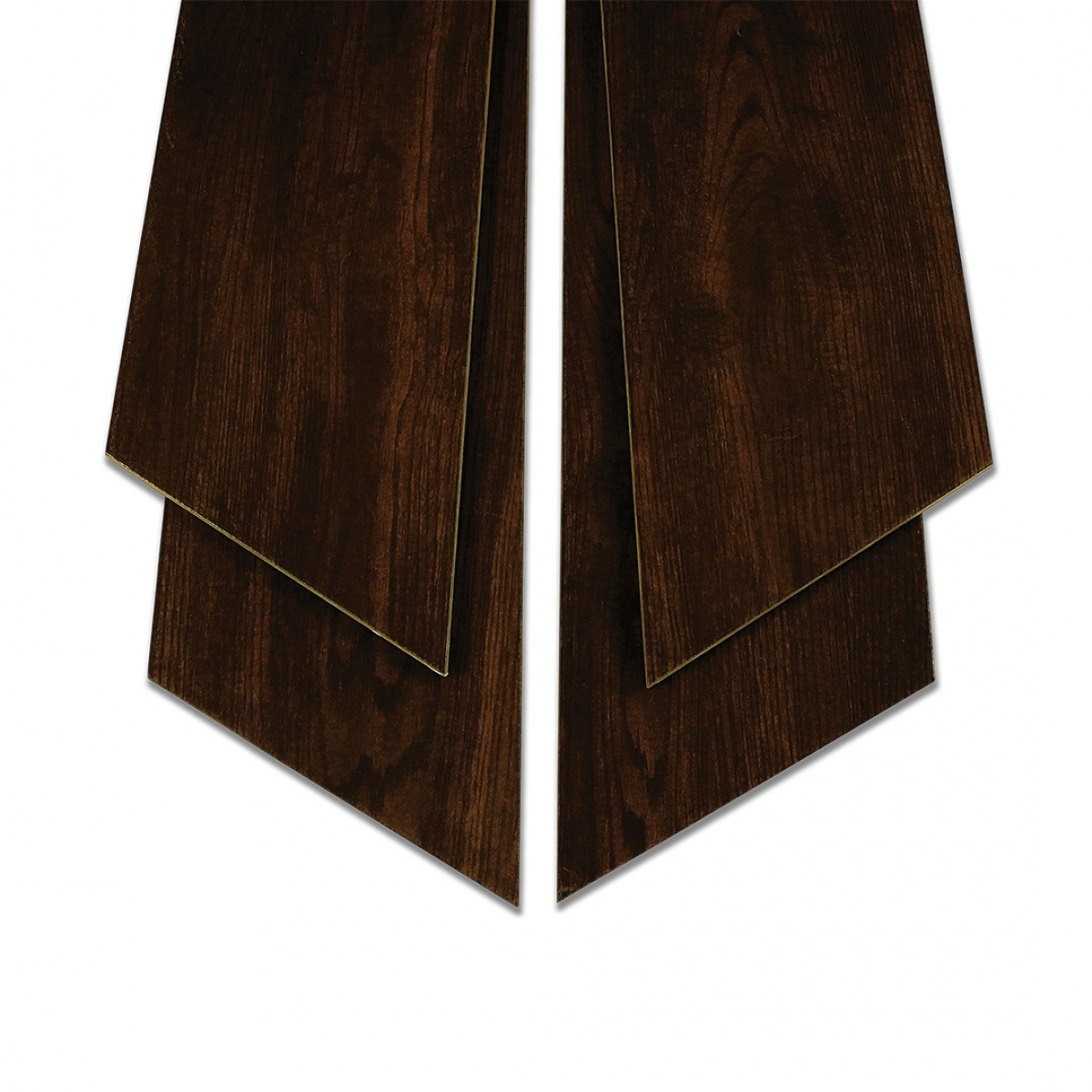 Smokey Chocolate Oak Chevron  Natural ( 150 x 900, Metro ) - 5