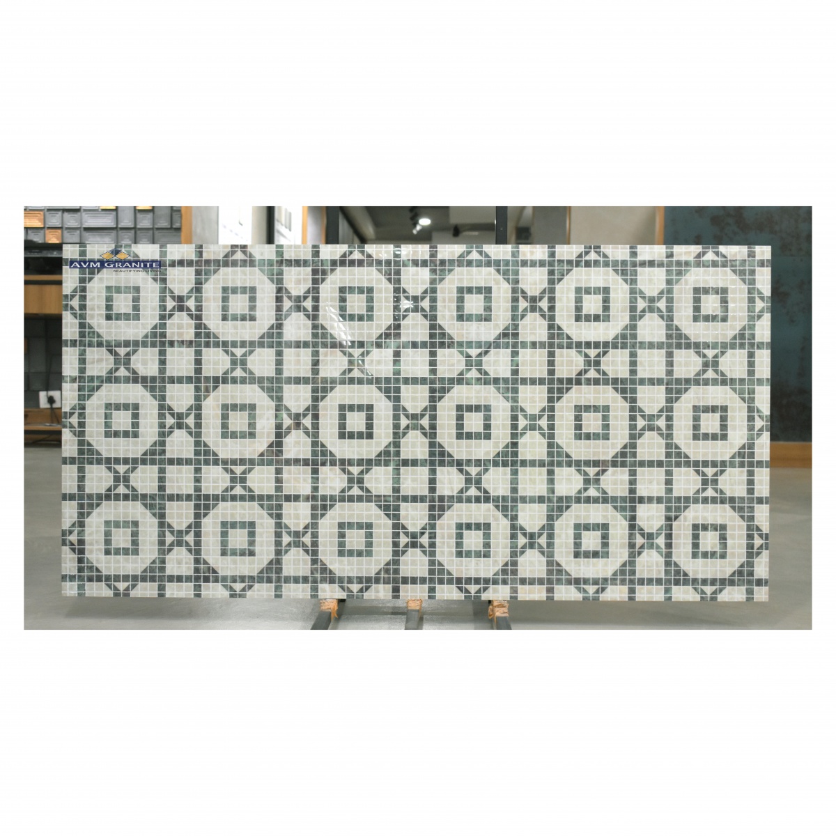 Stellow Green Decor Glossy + Carving (600 x 1200, Itaca) - 5