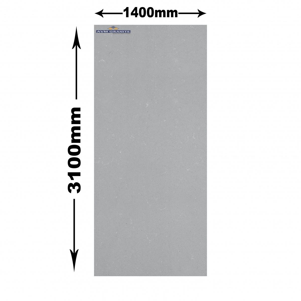 Aegean Grey (3100 x 1400, 20 mm AGL Quartz) - 4