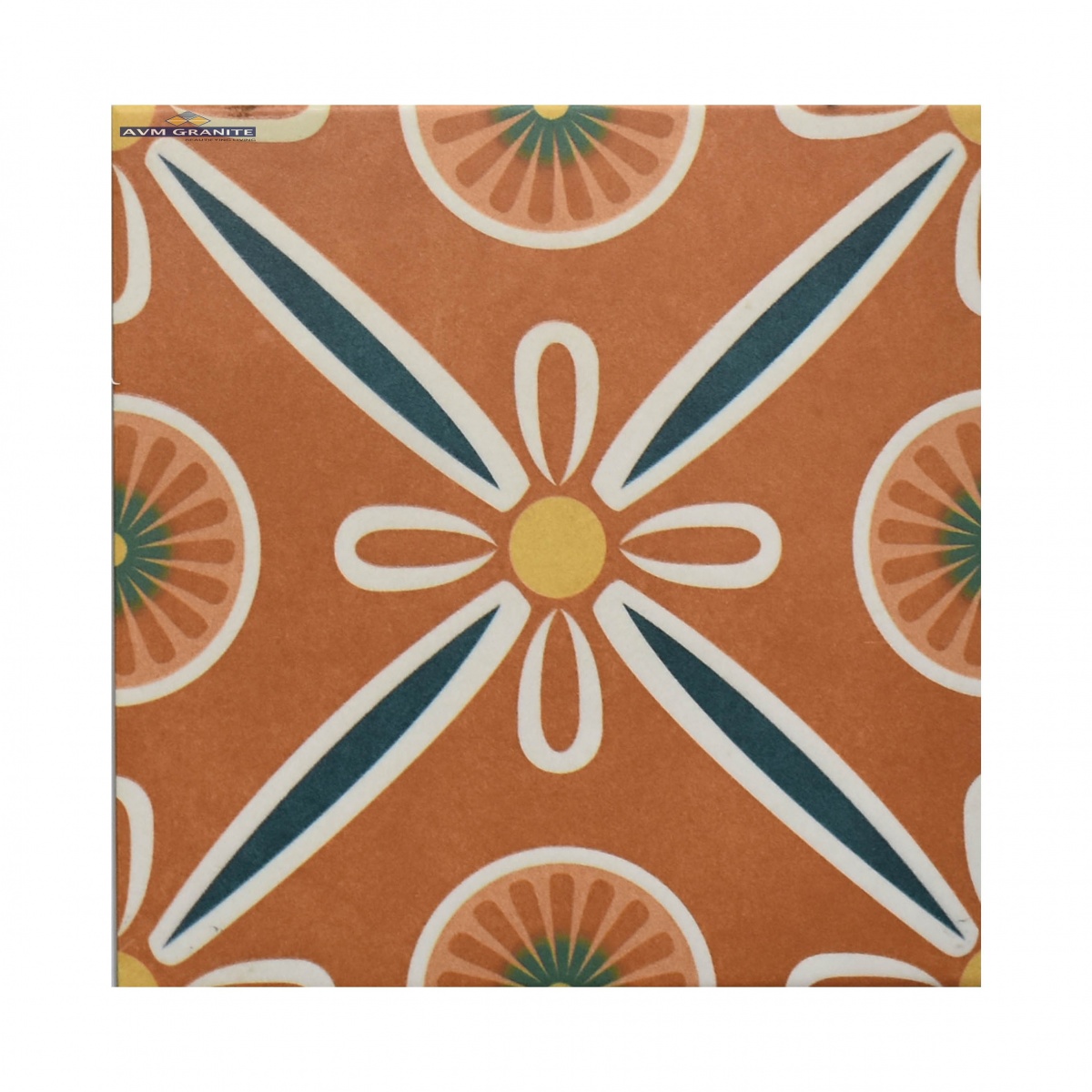 Levels Orange Decor 1048 Digimatt + Punch 8.5mm (200 x 200, Motto) - 4