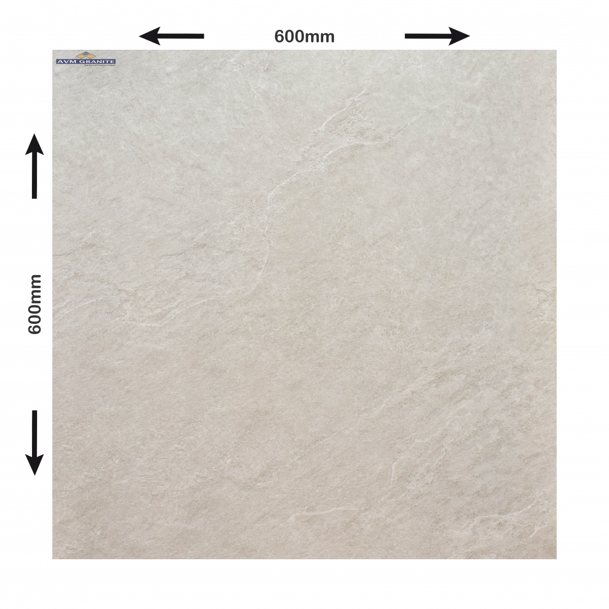 Rivera Natural Rustic Matt 12mm ( 600 x 600,Duracon) - 4