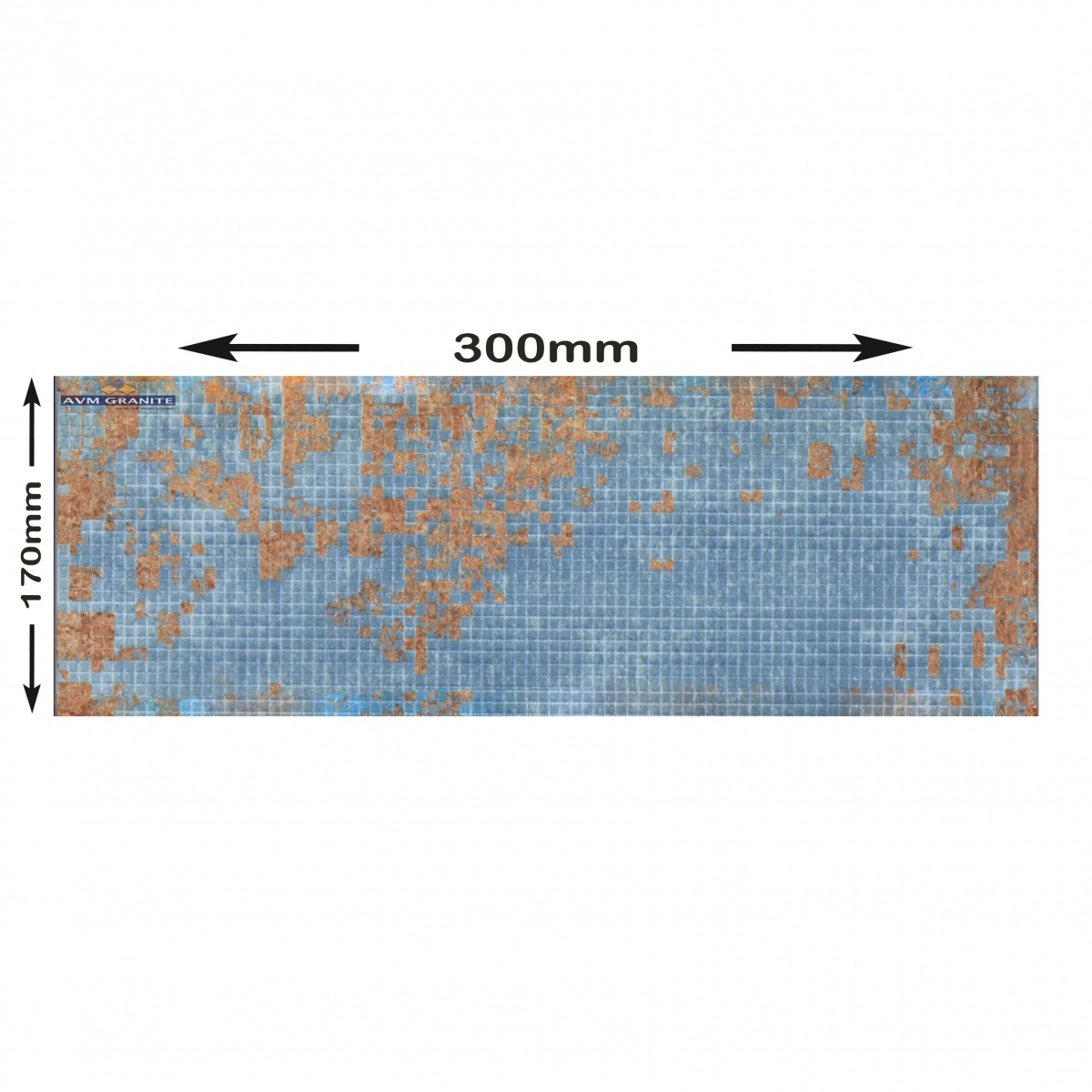 Gresite Blue Mix (100 x 300, DVJ) - 4