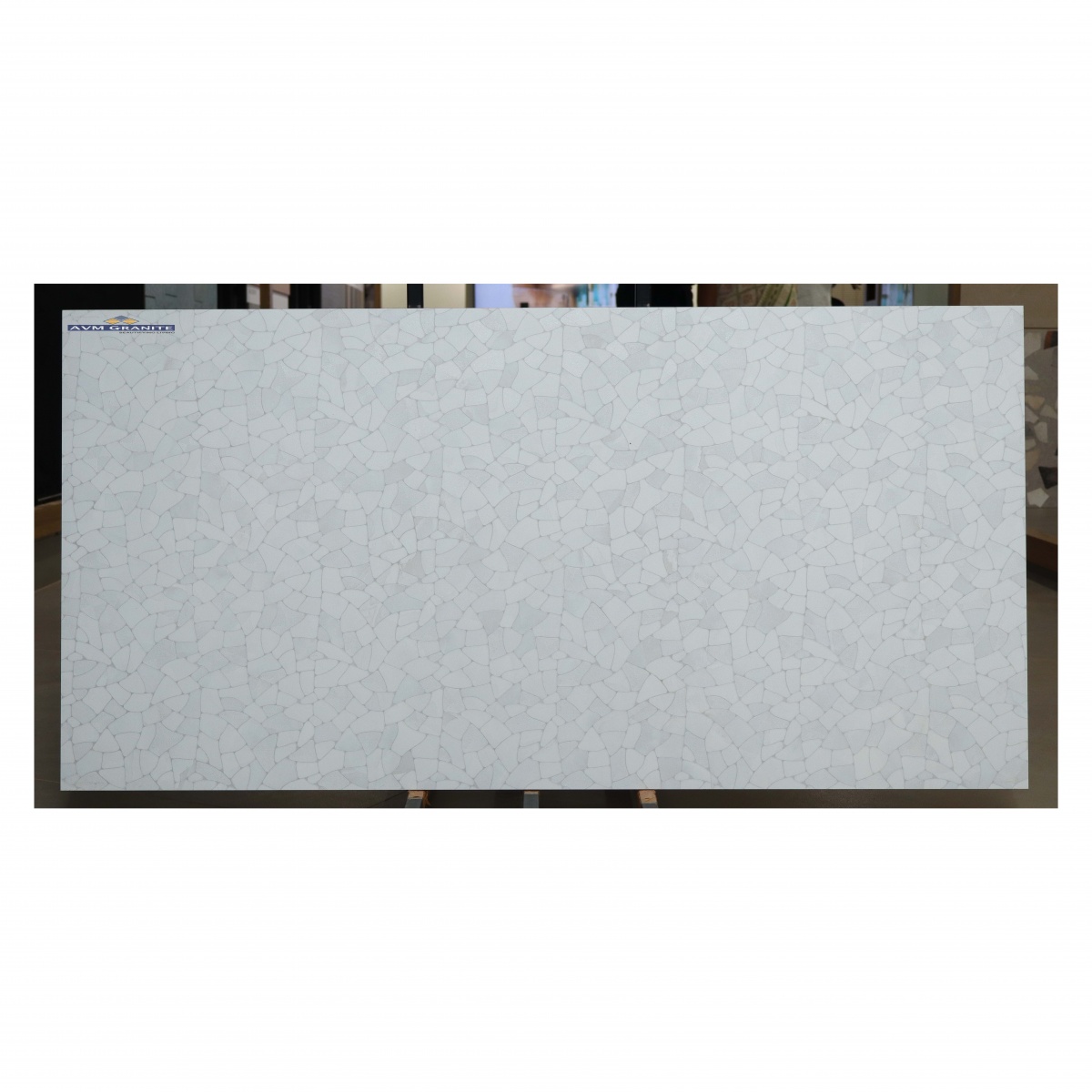 Savips Bianco Matt Matt with Glossy effect (600 x 1200, Exotica) - 4