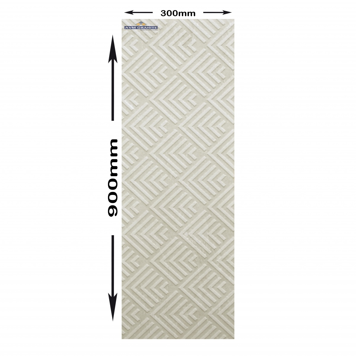 Origins  Graphic Beige (300 x 900, Sanit) - 4