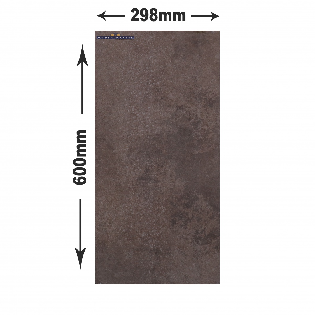 Enrich Brown Matt Punch Decor 12mm (600 x 298, 12mm, Itaca) - 5