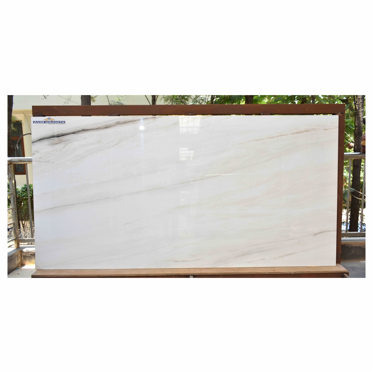 Bianco Oro Super White Glossy (1200 x 2400, Itaca) - 3