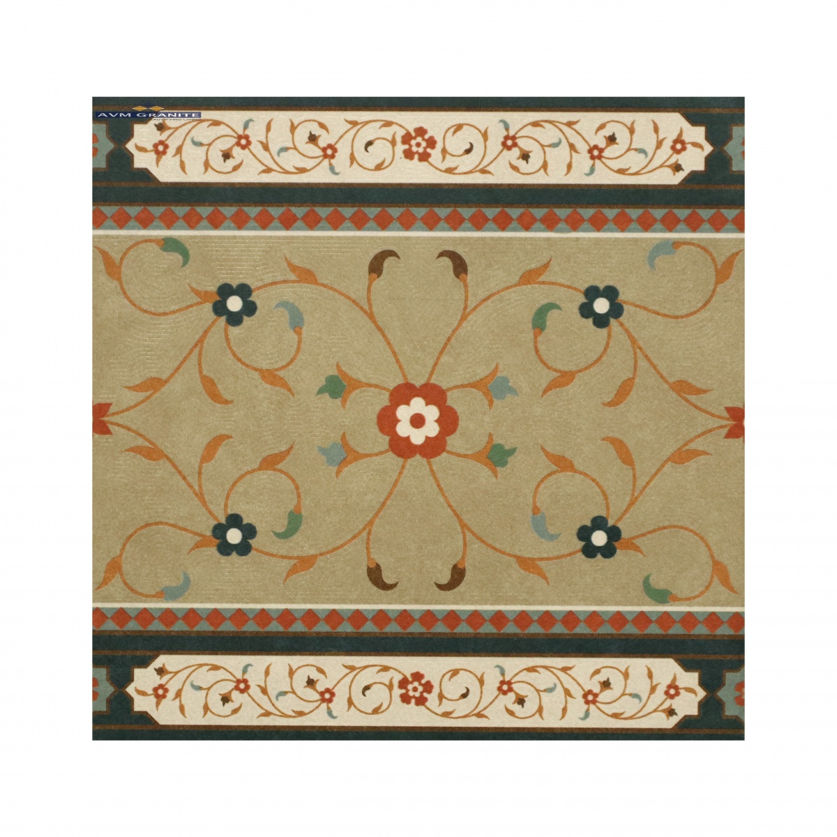 Levels Teal Decor 3004 B Digimatt Luster 8.5mm (200 x 200, Motto) - 5