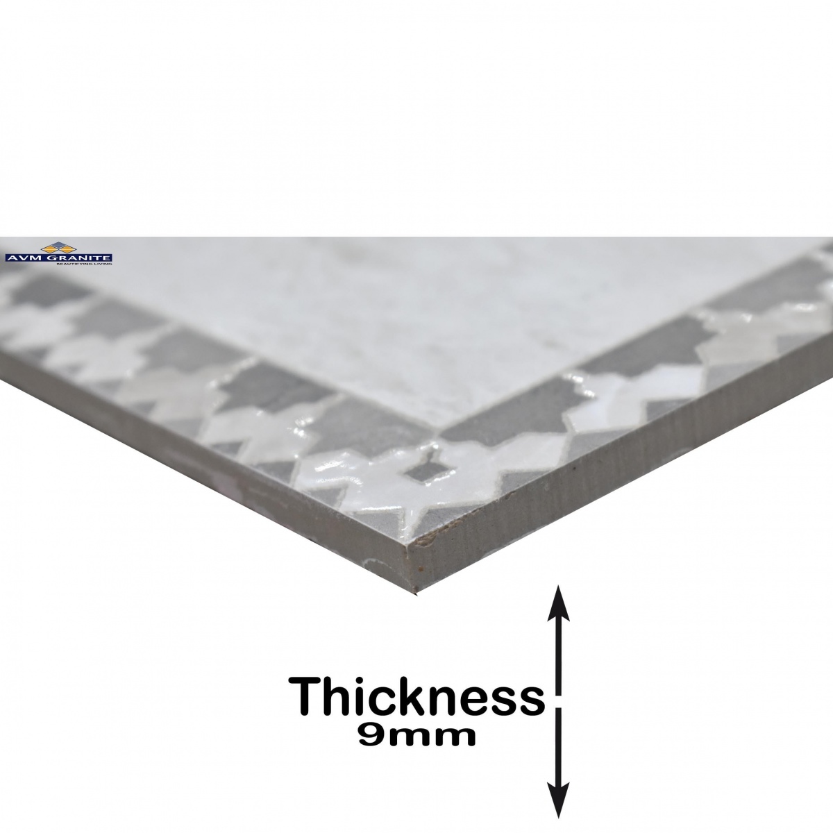 Bardiglio Grey 4D Shape Glue Surface Decor (600 x 1200, Itaca) - 4