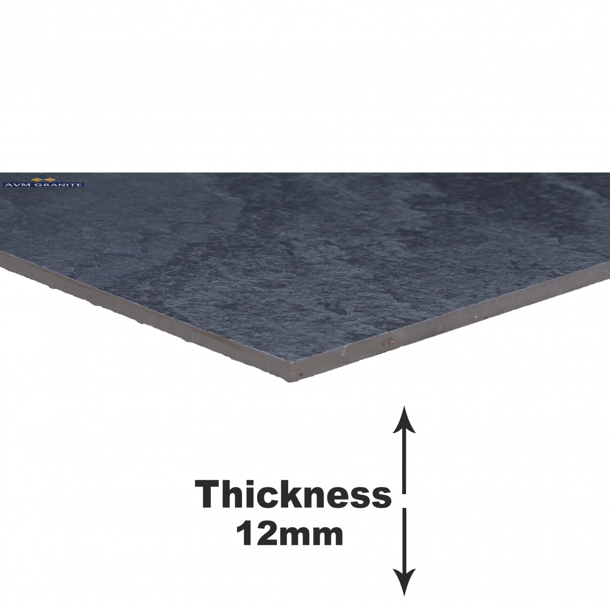 Brasilian Nero Matt Punch Decor 12mm (600 x 298, 12mm, Itaca) - 3