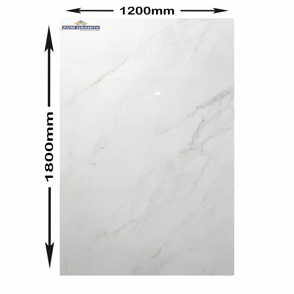Calcatta Michel Super White Glossy (1200 x 1800, Itaca) - 4