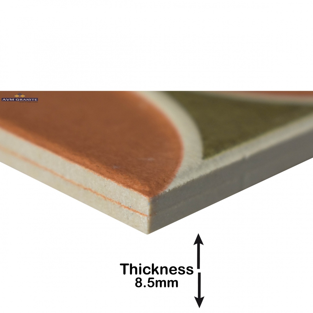 Levels Orange Decor 1 Digimatt + Glossy Granula 8.5mm (60 x 250, Motto) - 4