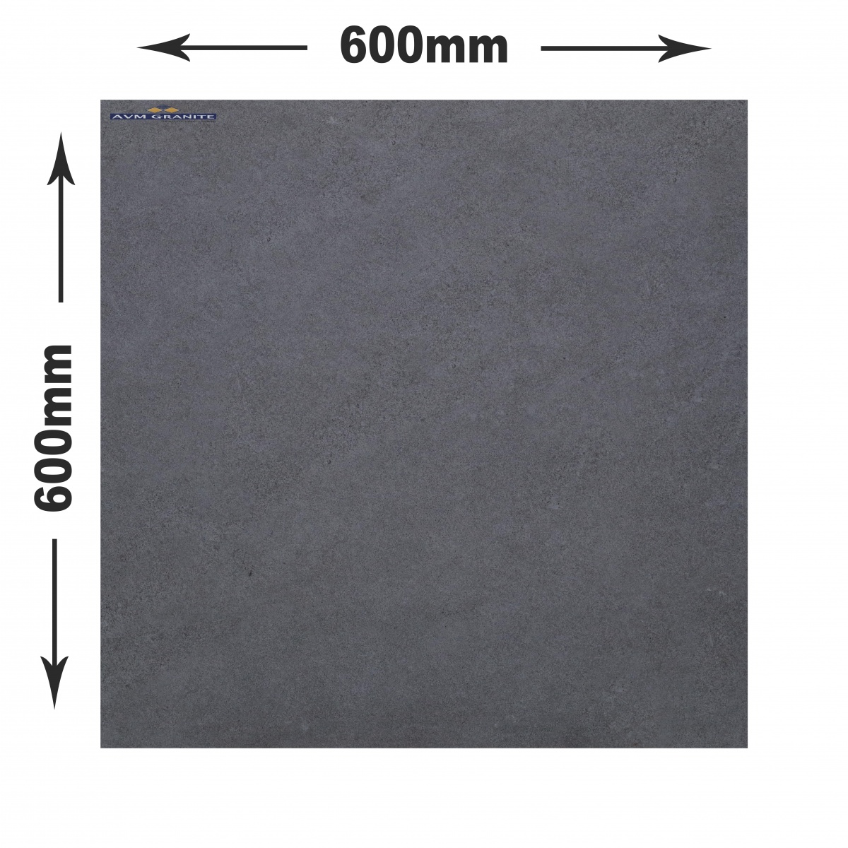 Norway Grey Matt Punch 12mm (600 x 600, 12mm, Itaca) - 4