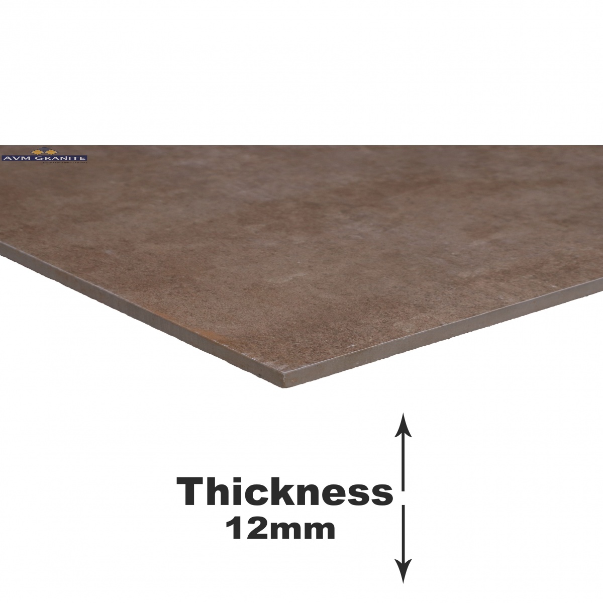 Enrich Brown Matt Punch 12mm (600 x 600, 12mm, Itaca) - 3