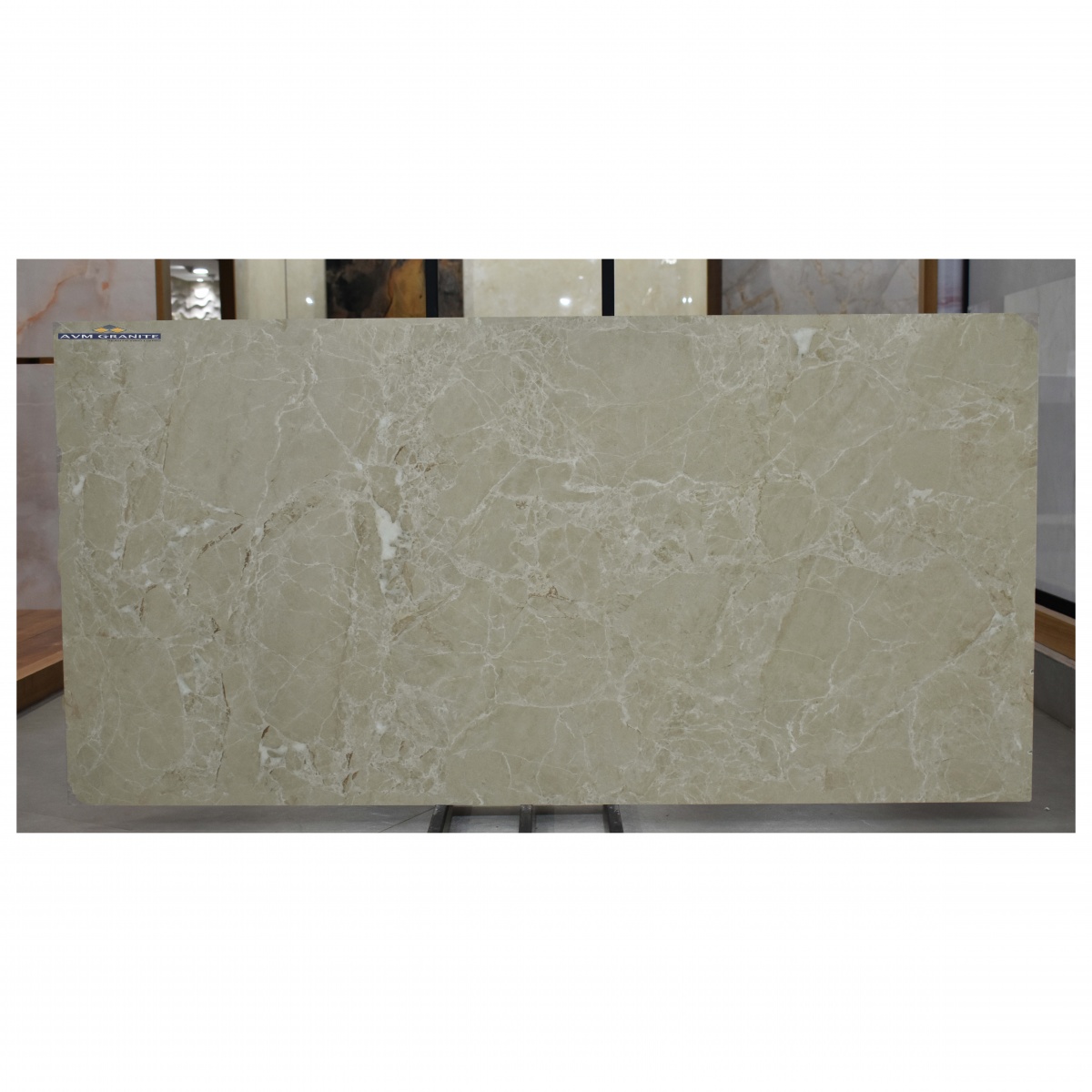 Emperador Beige Matt Carving (800 x 1600, Motto) - 4