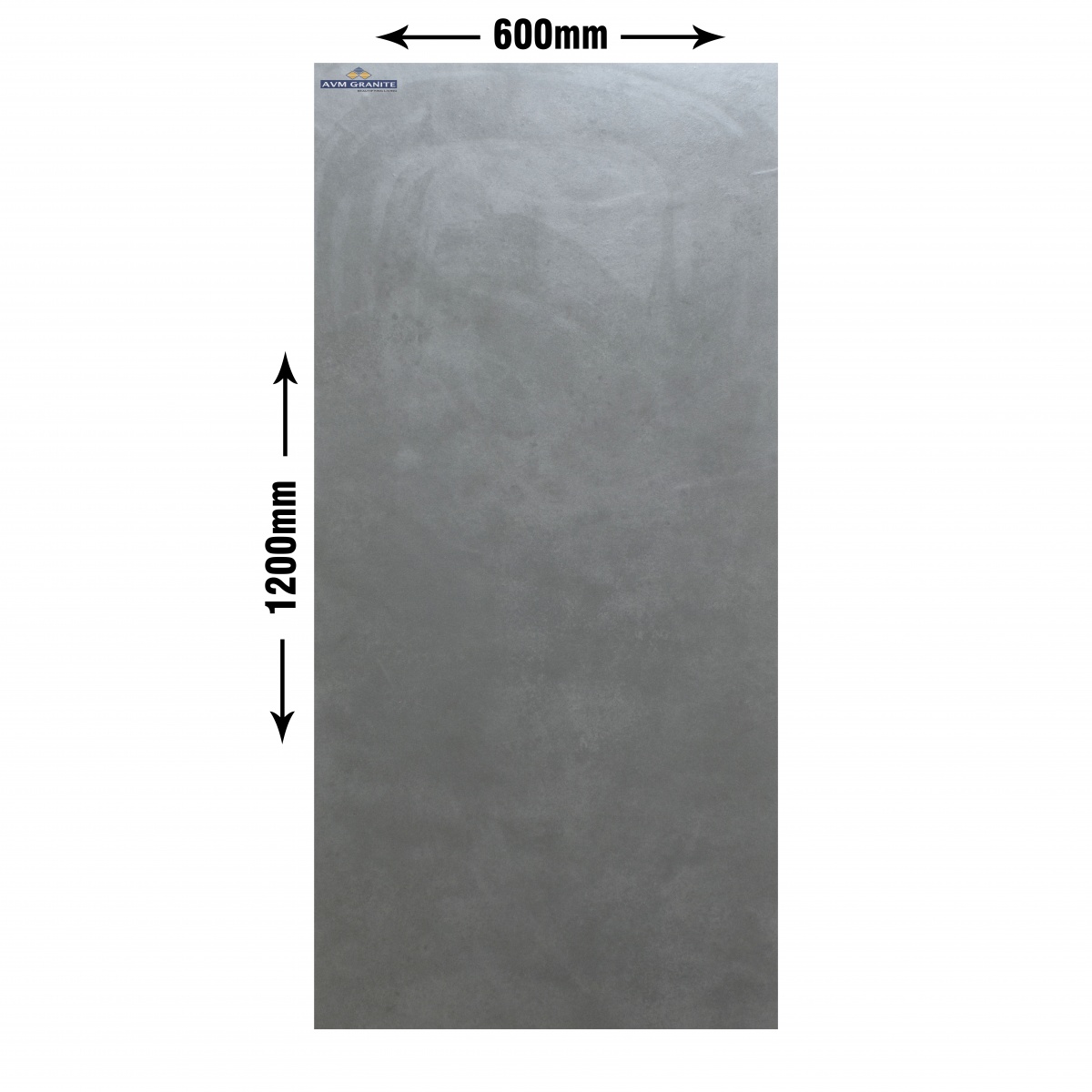 Raw Slate Grey (600 x 1200, Marfil) - 3