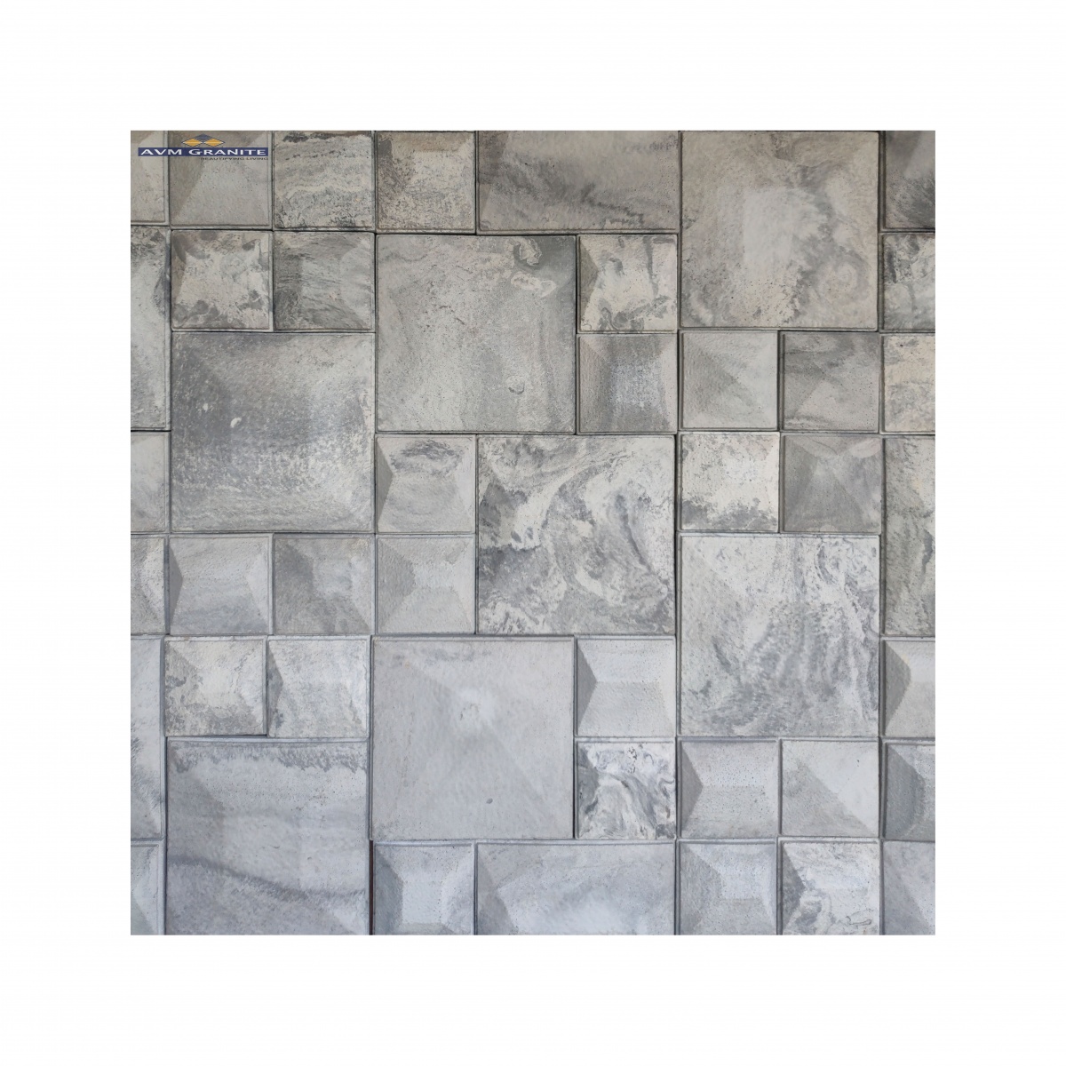 Multistar Reverse Uncolored (3.90" x 3.90" 7.90" x 7.90",Flexstone) - 5