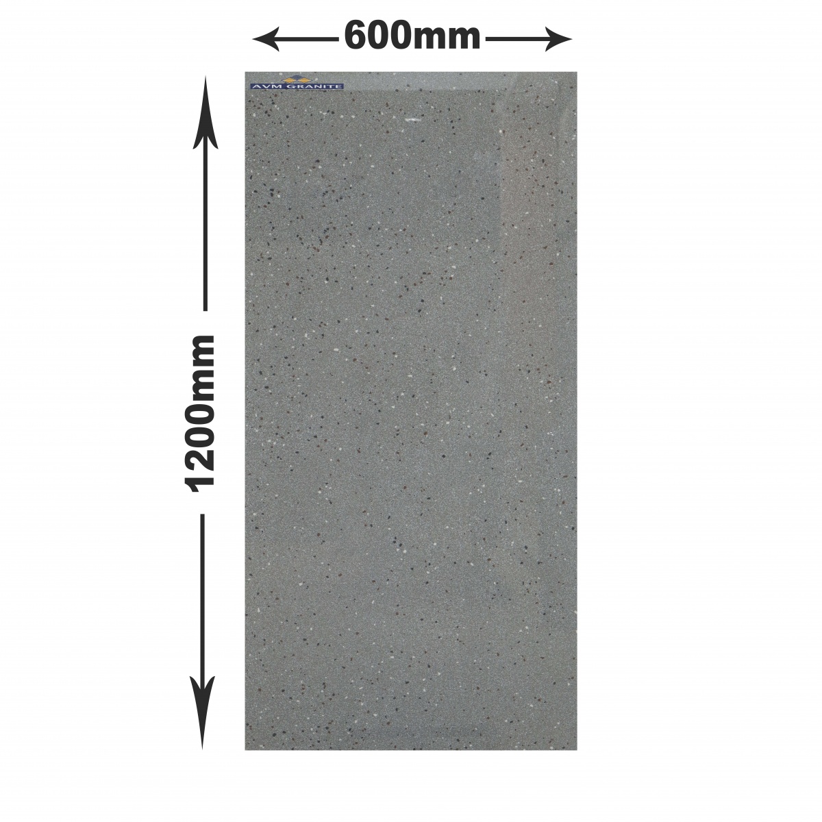 Mosaic Grey Polished  (600 x 1200, Velbon) - 5