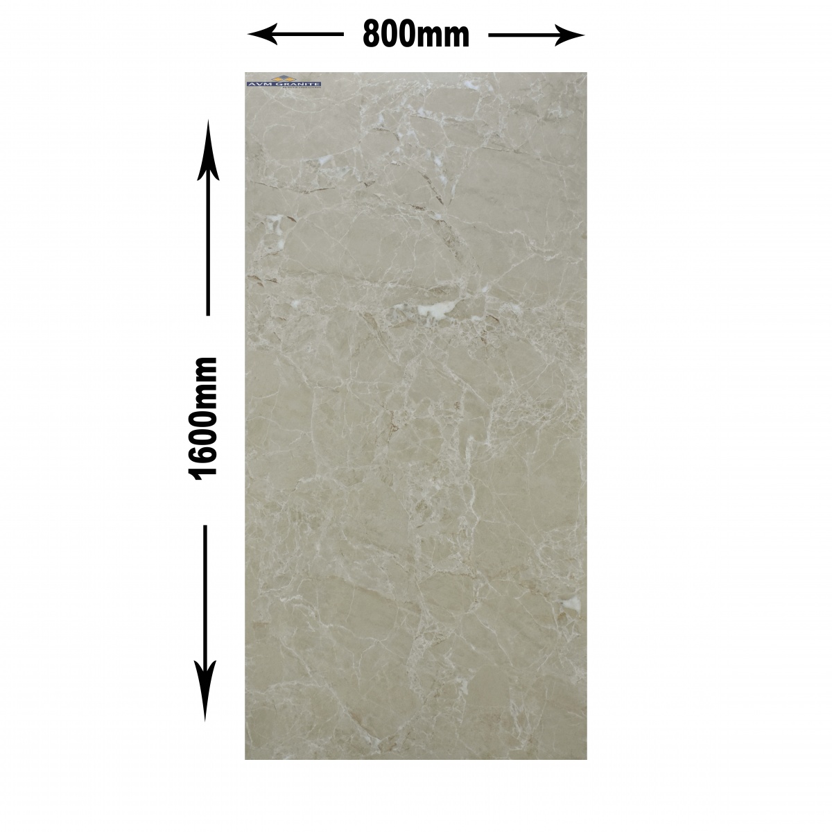 Emperador Beige Matt Carving (800 x 1600, Motto) - 5