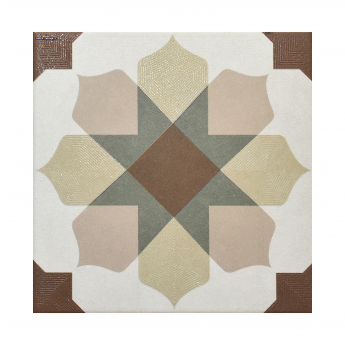 Levels White Decor 1053 Digimatt + Punch 8.5mm (200 x 200, Motto) - 2