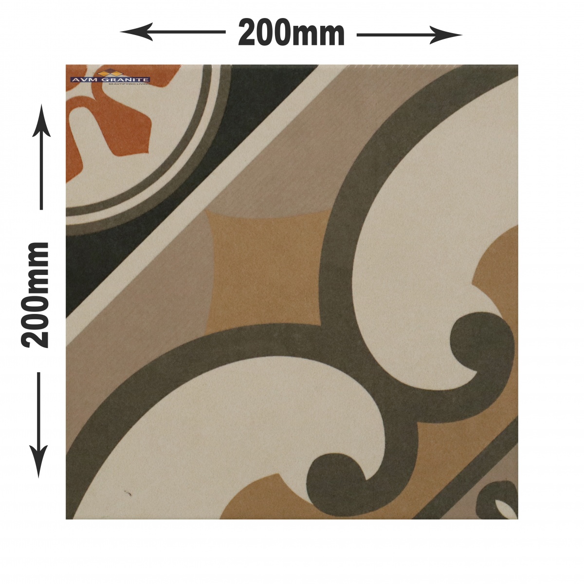 Levels Birch Decor 3005 C Digimatt Luster 8.5mm (200 x 200, Motto) - 4