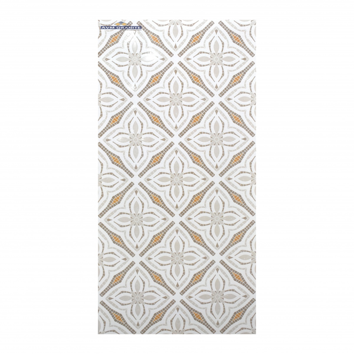 Kenita Beige Decor Glossy + Carving (600 x 1200, Itaca) - 6