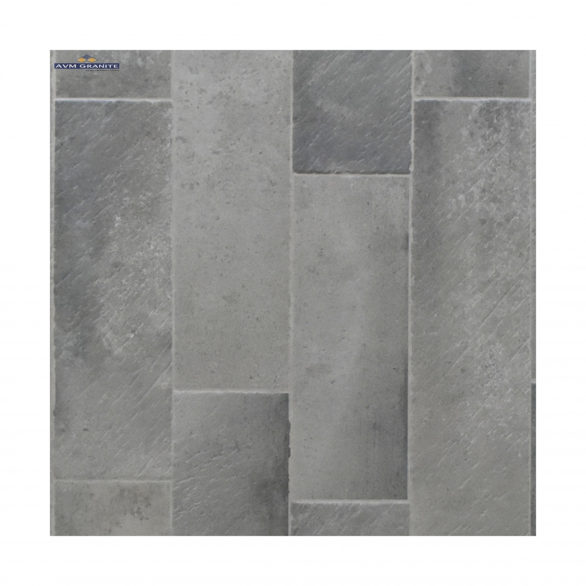 Brick Stone Slate Matt + Punch (600 x 1200, Itaca) - 2