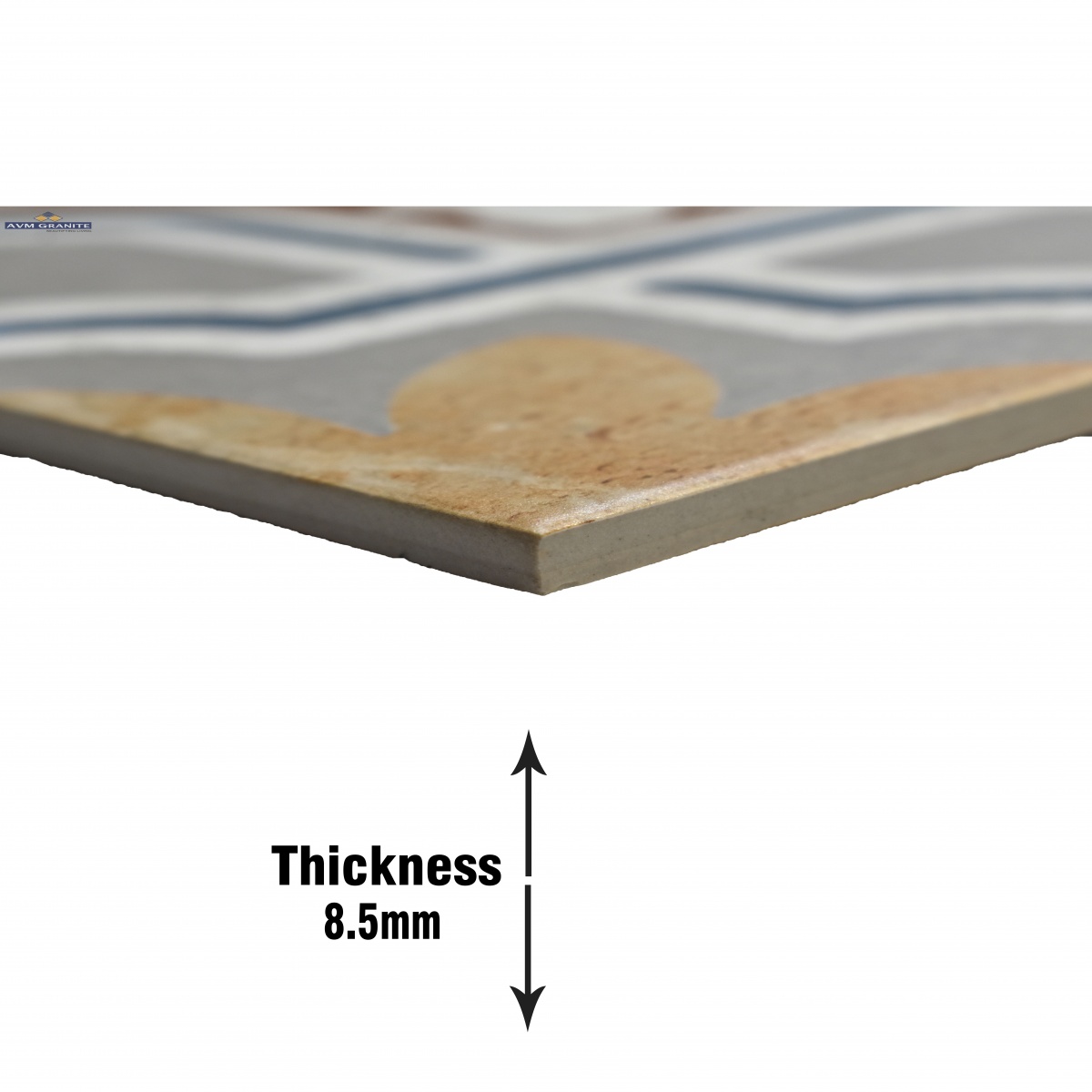 Levels Steel Decor 1051 Digimatt + Punch 8.5mm (200 x 200, Motto) - 4