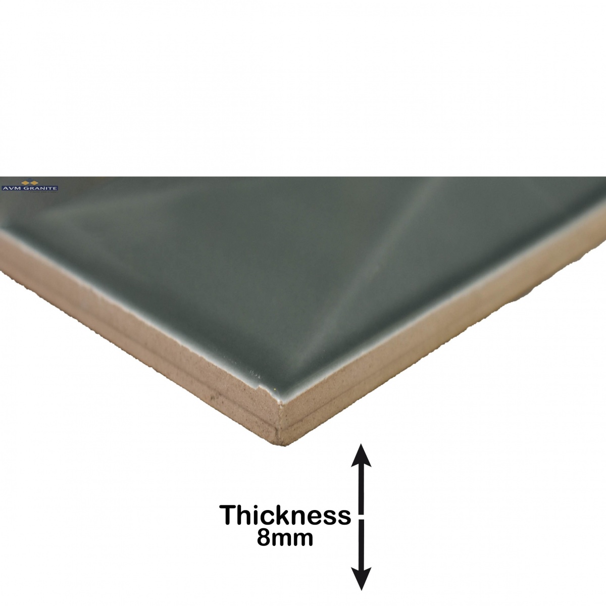 Pyramid Olive Glossy (75 x 300, Icon) - 3