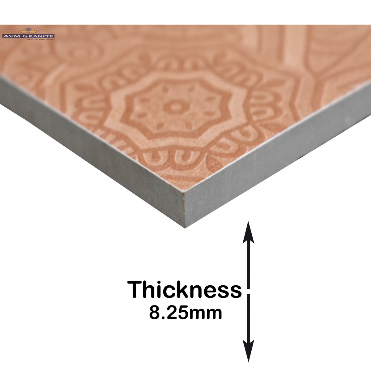 Mandala Rosso Glitter Rustic Carving Decor (600 x 600, Icon) - 2