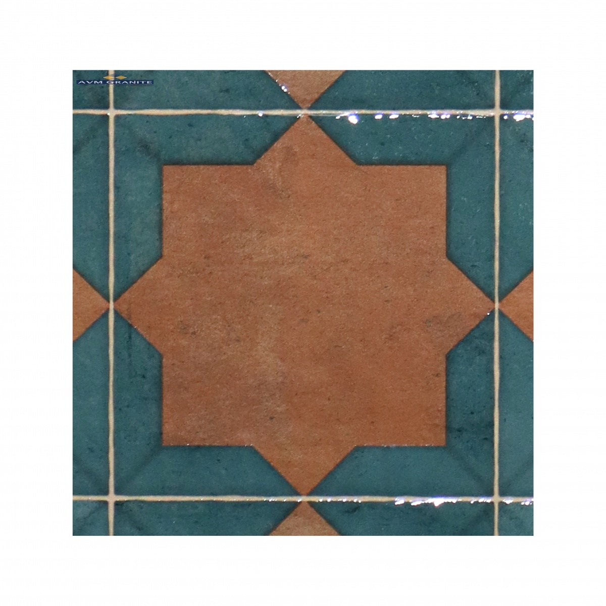 Sidney Cotto Matt Matt with Glossy effect Decor (600 x 1200, Exotica) - 2